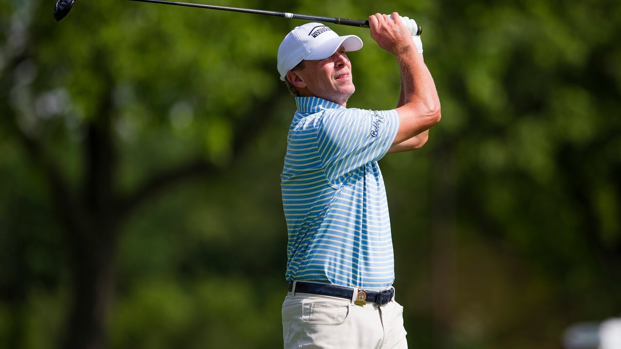 Stricker, Tom shared US Senior Open lead at Notre Dame